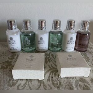 Lot 9 New Molton Brown Shower Gel Body Lotion Bar Soap Travel Size